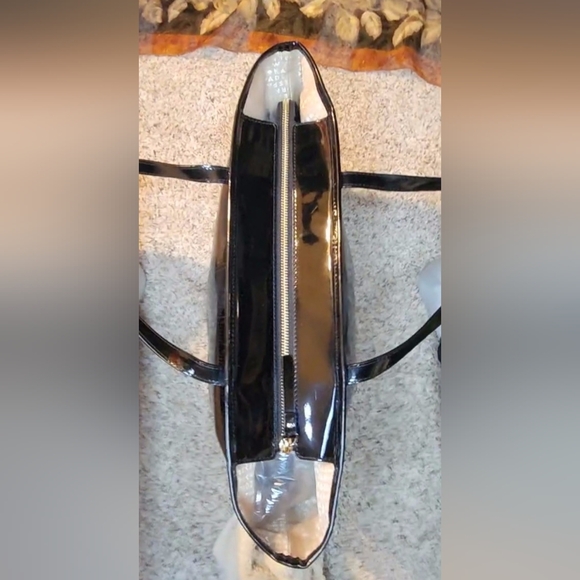 New Kate Spade New York Black Small Harmony Metro Spade Bag purse tote - Picture 10 of 13